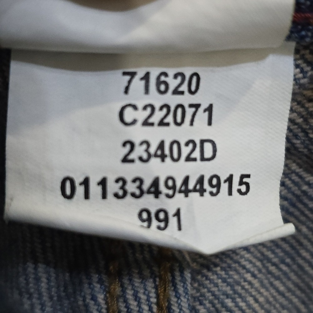 Vintage Y2K Chaps Denim Baggy Carpenter‎ Shorts Mens Size 34 Med/Dark Wash - Picture 11 of 16